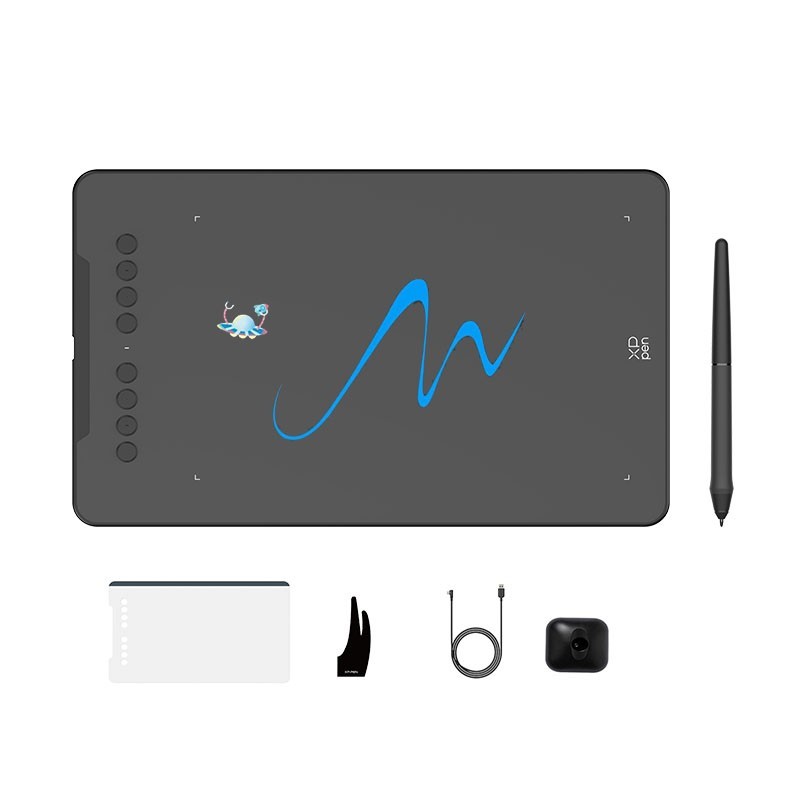 XP-Pen Deco 01 V3 Graphics Drawing Tablet 16384 X3 Smart Styllus OSU Tilt Used