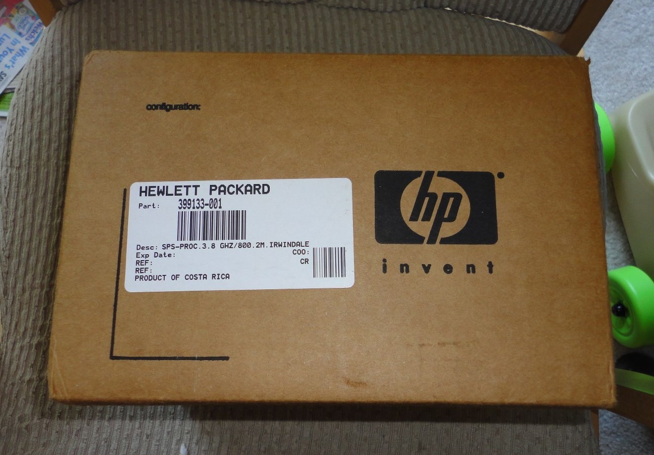 399133-001 SPS-Proc 3.8 GHz/800.2M Irwindale NEW in FACTORY SEALED BOX
