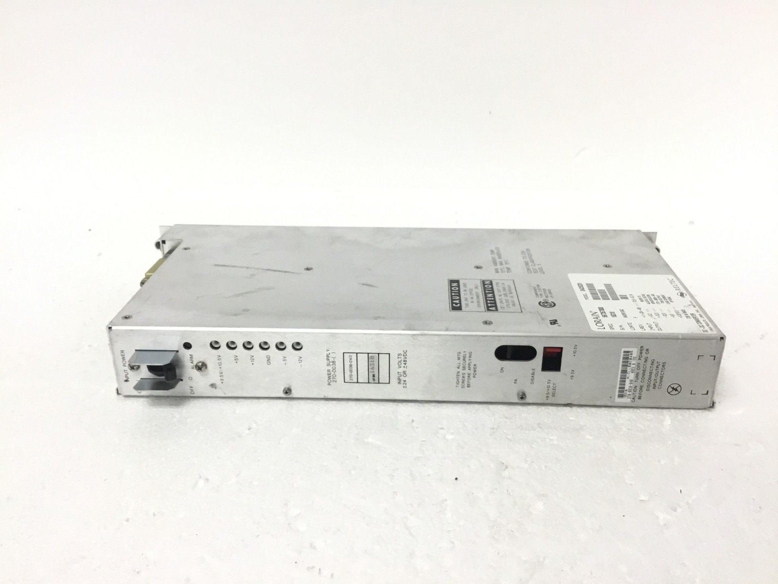 Alcatel 270-0038-040 DC-DC Converter Power Supply DAC5S201, 238W Max, WORKING