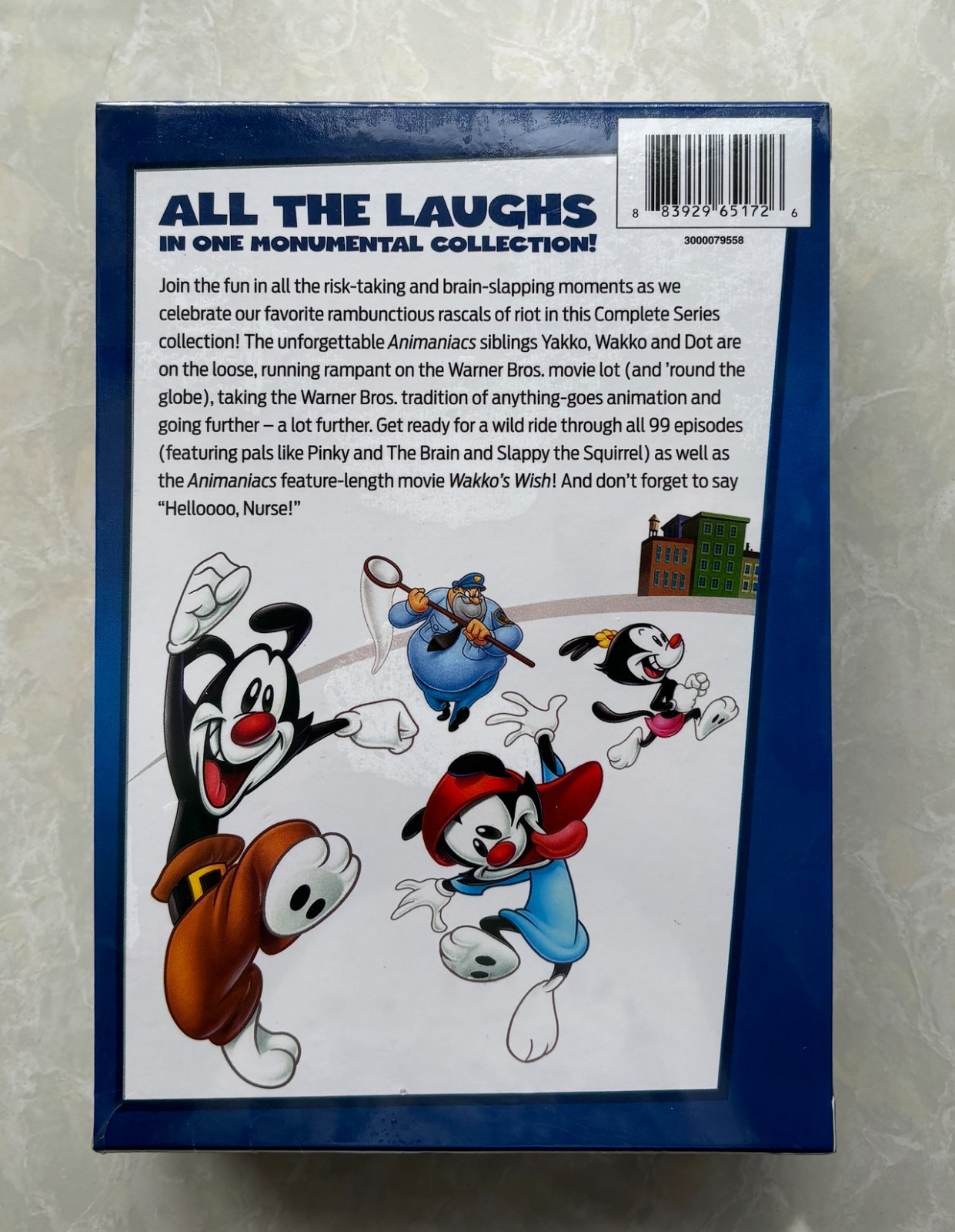 Steven Spielberg Presents Animaniacs: the Complete Series (DVD, 19-Disc box Set)