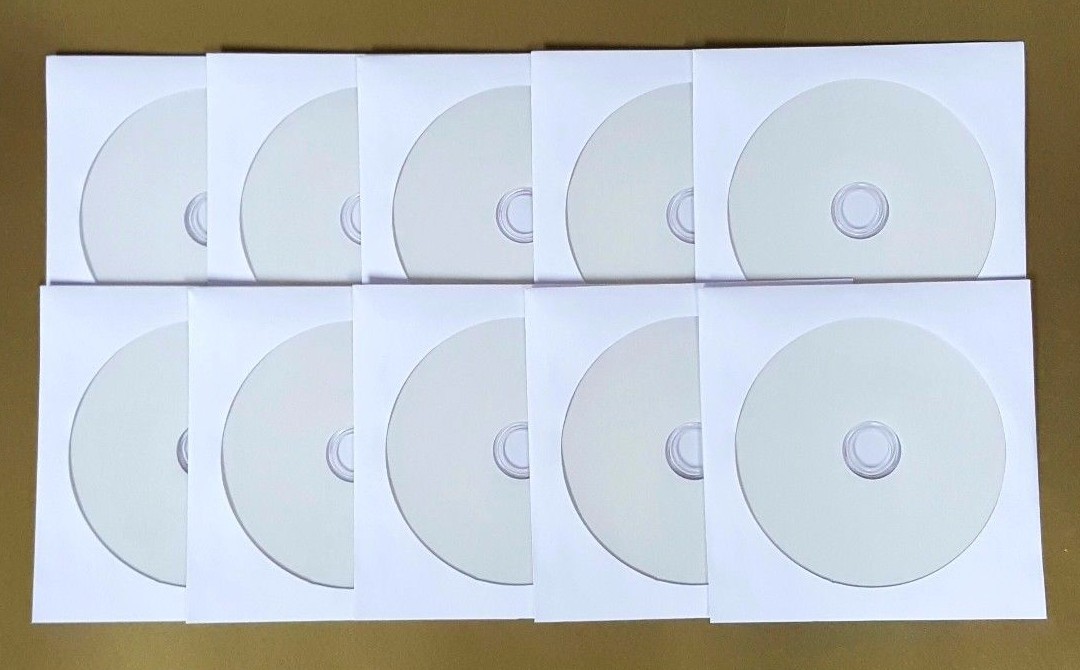 10 RIDATA 50GB Blank Blu-Ray BD-R DL 6X Dual Double Layer Inkjet Printable Disc