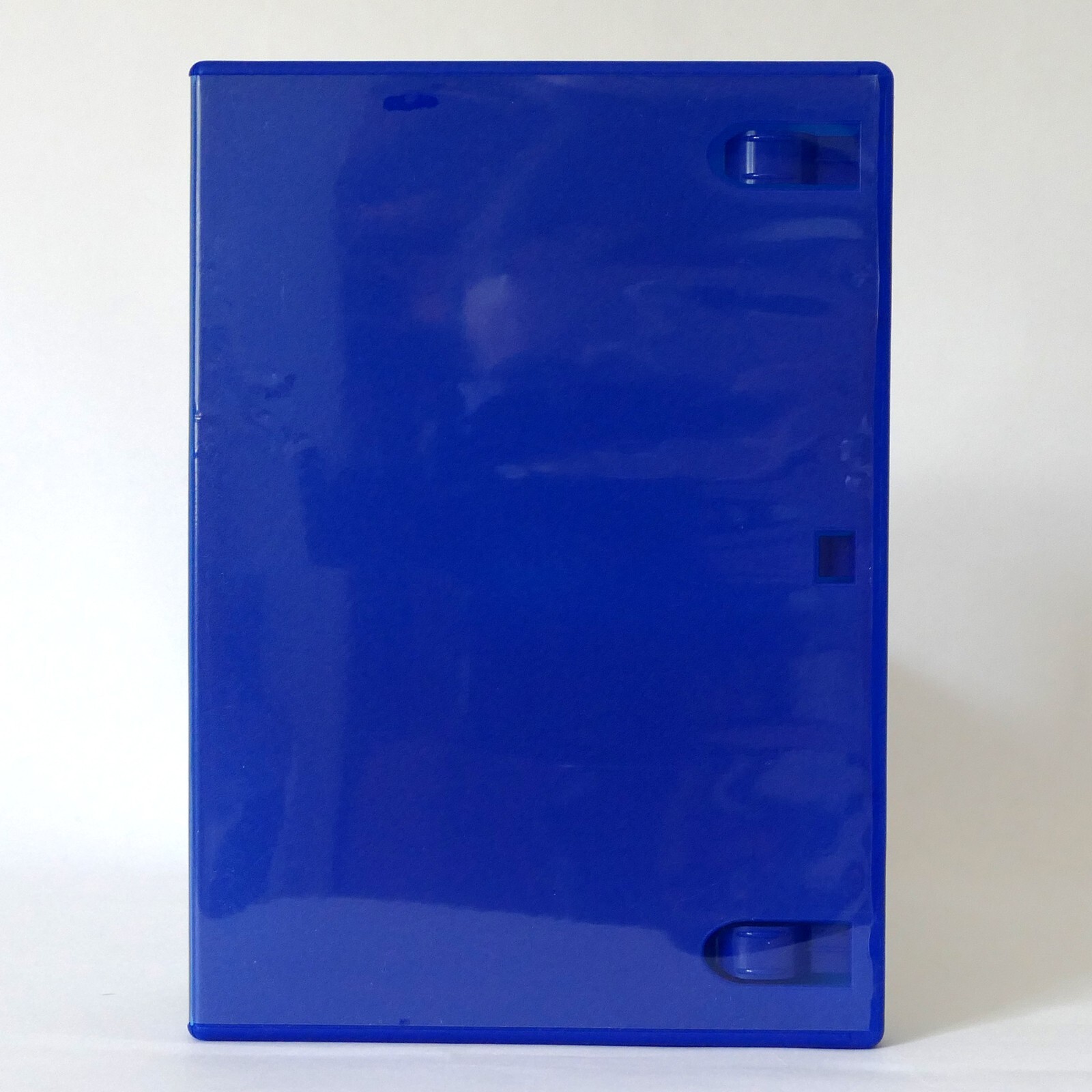 1 DARK BLUE Single US Plastic DVD Case Standard 14mm Color Sleeve Clips NEW