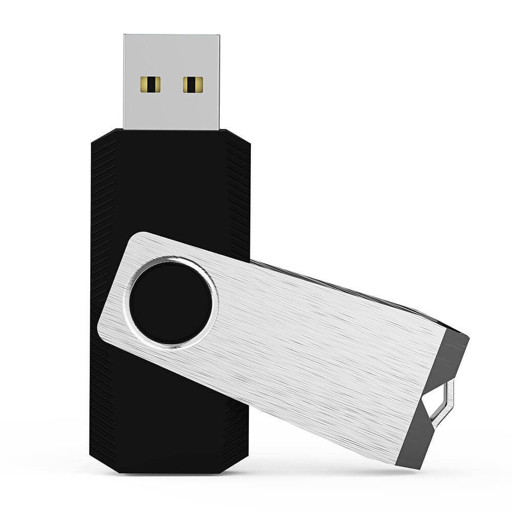LOT 10/20pcs 1-128GB USB Flash Drives Pen Thumb Drive Metal Swivel Memory Stick