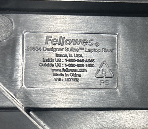Fellowes – Designer Suites – Laptop Riser – Laptops Up to 17″ inches