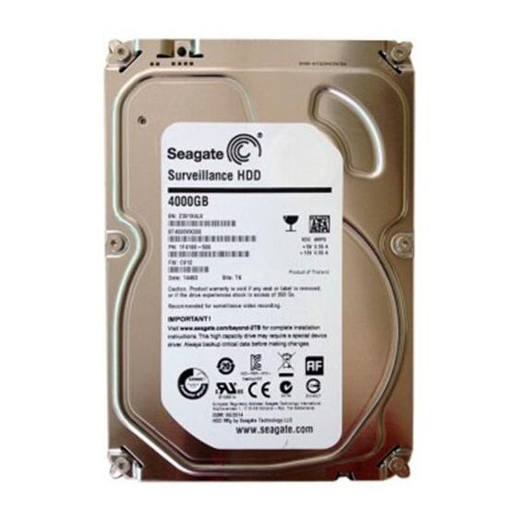 Seagate Surveillance HDD 4TB ST4000VX000 5900RPM SATA 3.5″ Internal Hard Drive