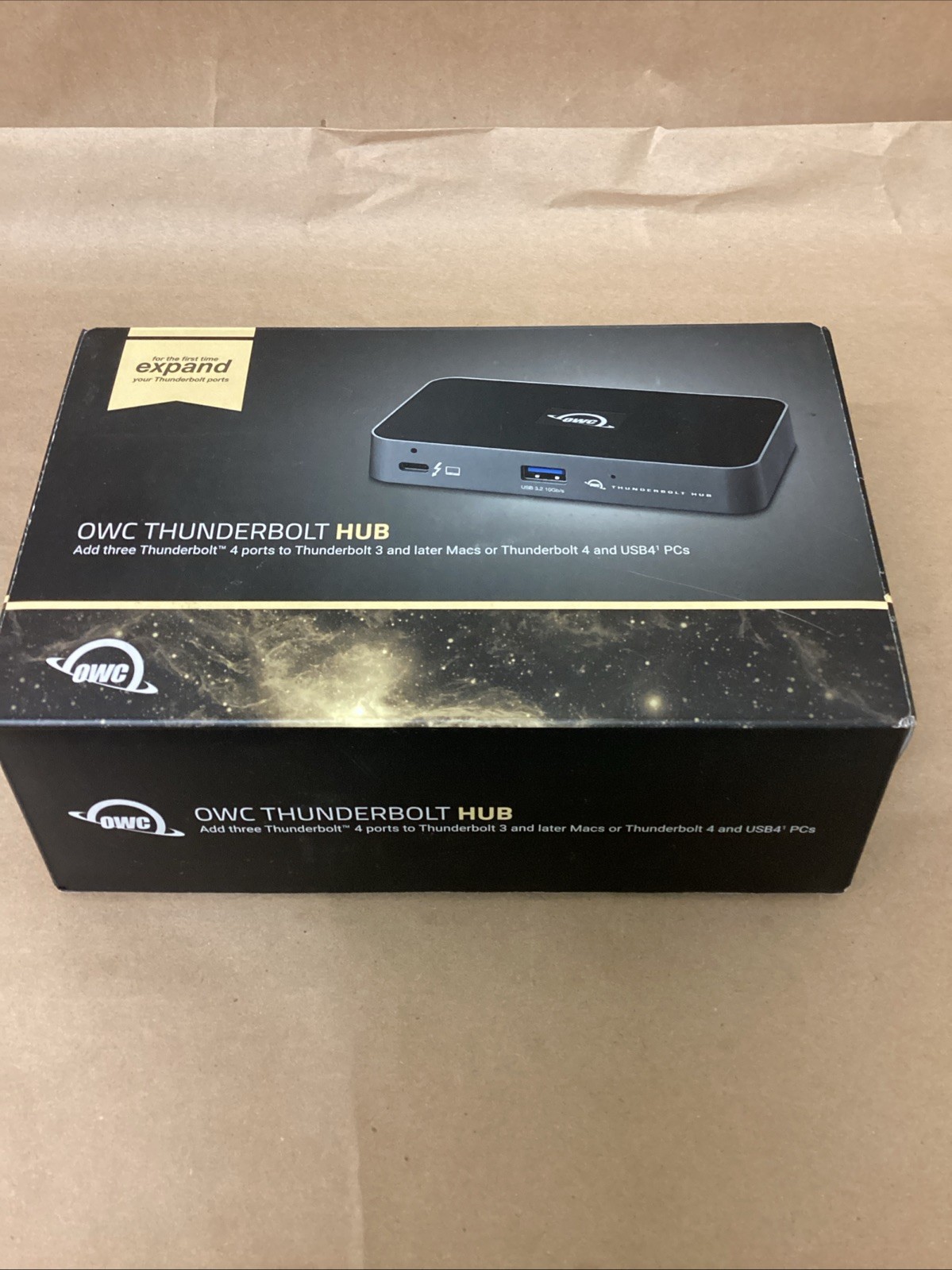 OWC Thunderbolt Hub Docking Station OWCTB4HUB5P 3 Thunderbolt 4 Ports New/open