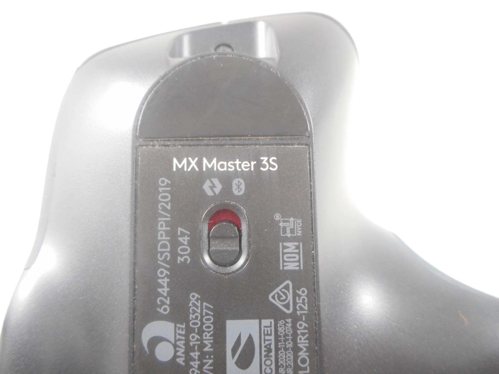 Logitech MX Master 3S Wireless Mouse – Black Graphite – Wireless Bluetooth