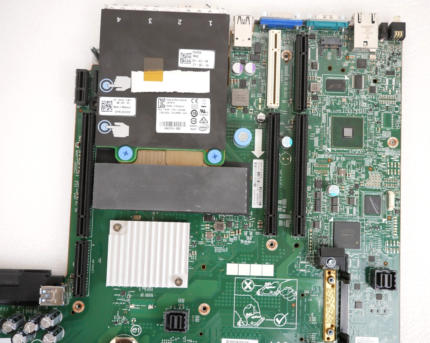 Dell PowerEdge R630 02C2CP Dual Intel E5-2683 V4 @2.1GHz DDR4 Server Motherboard