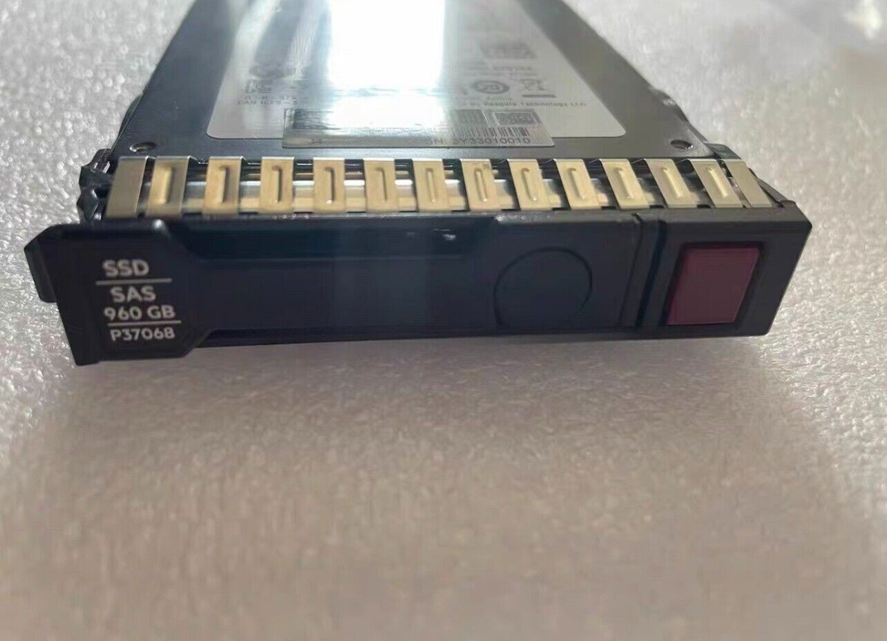 HPE 960GB P37068-001 P37005-B21 12Gb SAS 2.5″ SFF G9 G10 MU Solid State Drives