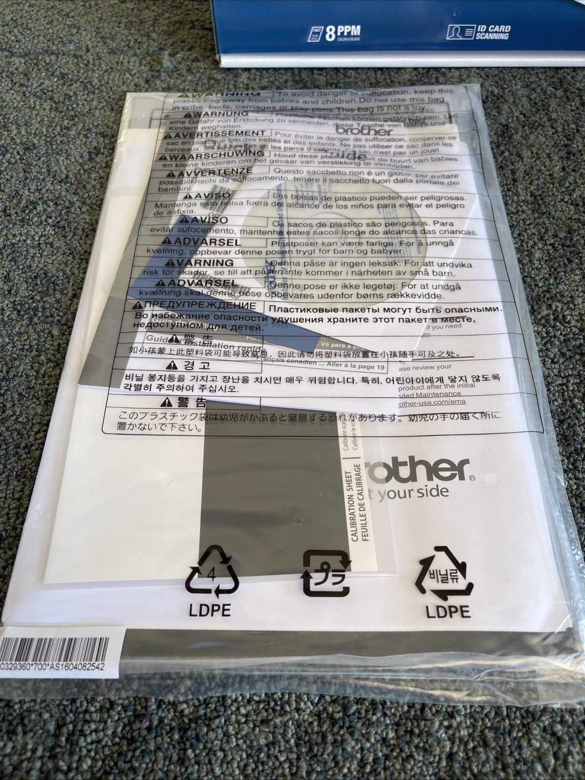 Brother DSmobile 620 Mobile Scanner 600x600dpi USB Portable – FREE SHIPPING