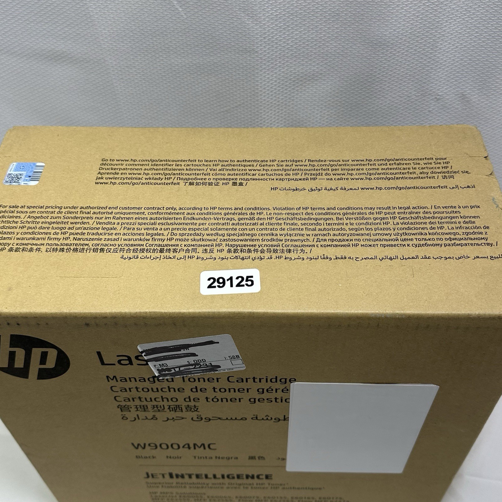 HP LaserJet W9004MC Black Toner Cartridge E60055 E60065 E60075 E60155 E60165 NIP