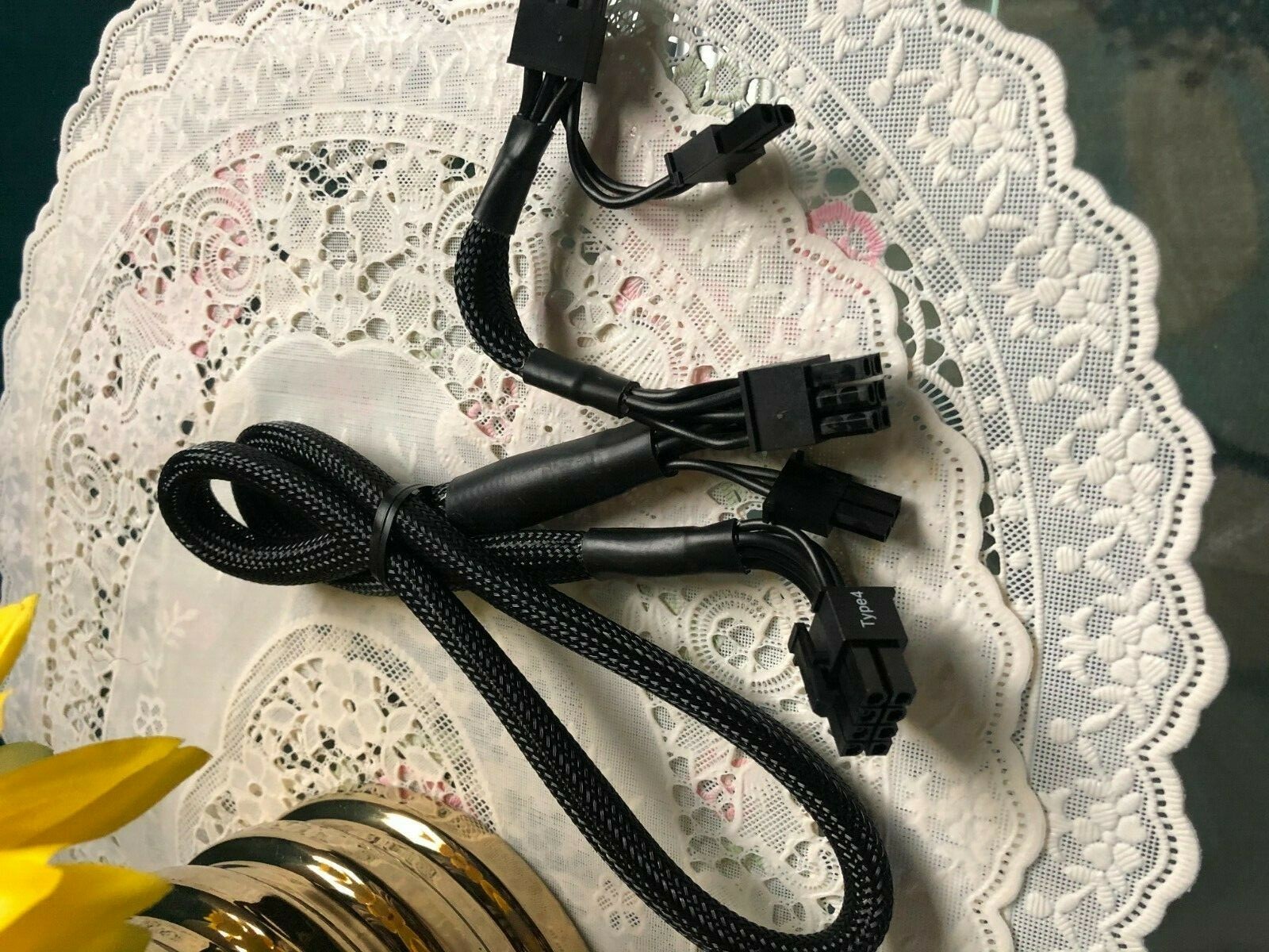 CORSAIR POWER cable for Corsair TXM,HX,AXI/RM 8 PIN TO 2X 6+2 PIN PCIE,ORIGINAL