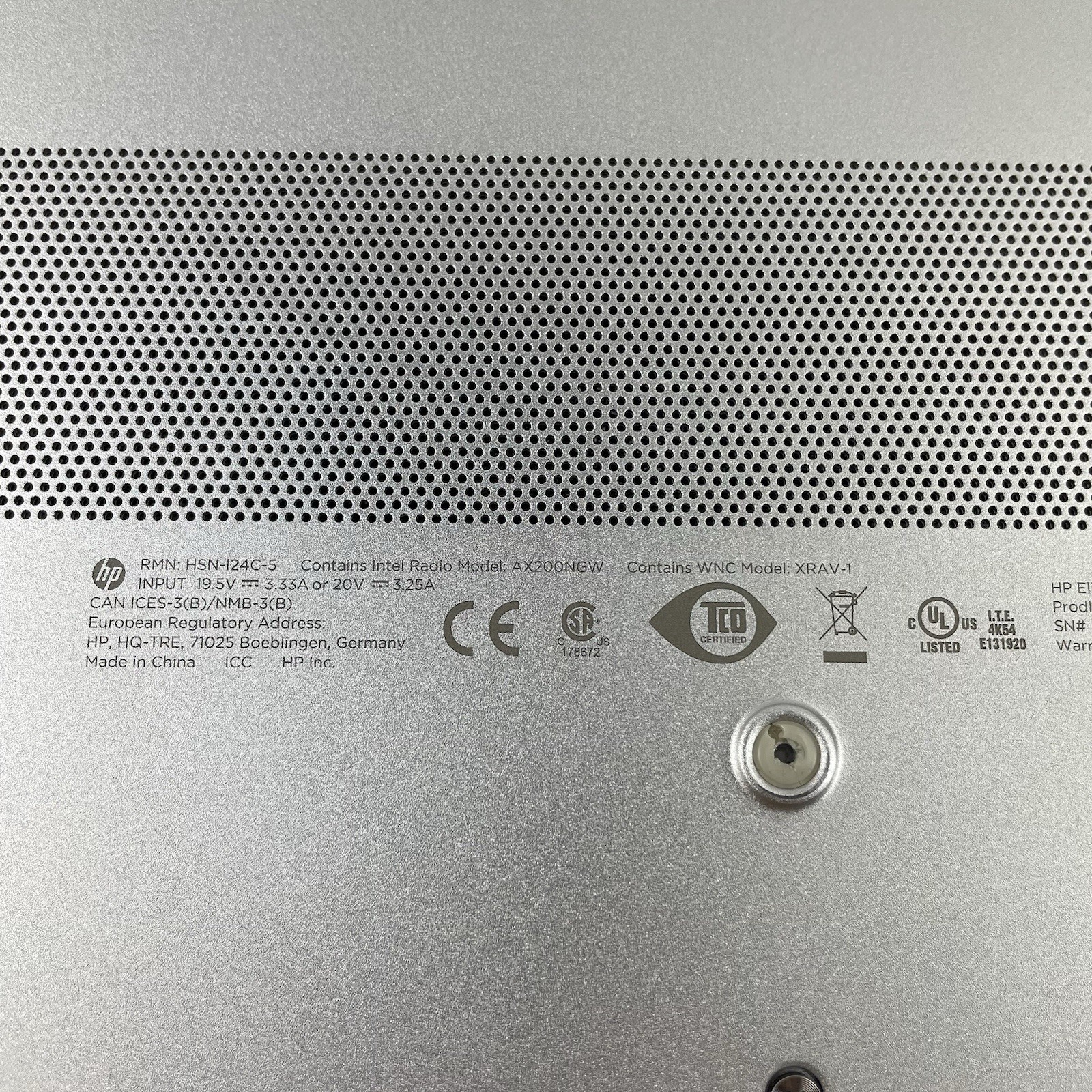 HP EliteBook 850 G6 15.6″ i5-8365U 1.60 GHz 8 GB RAM No SSD/OS/AC/Batt