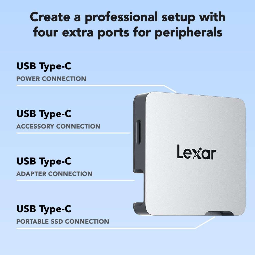 Professional Go Portable Hub, Four -Ports, USB 3.2 Gen 2, Up to 10Gbps, Ultra…