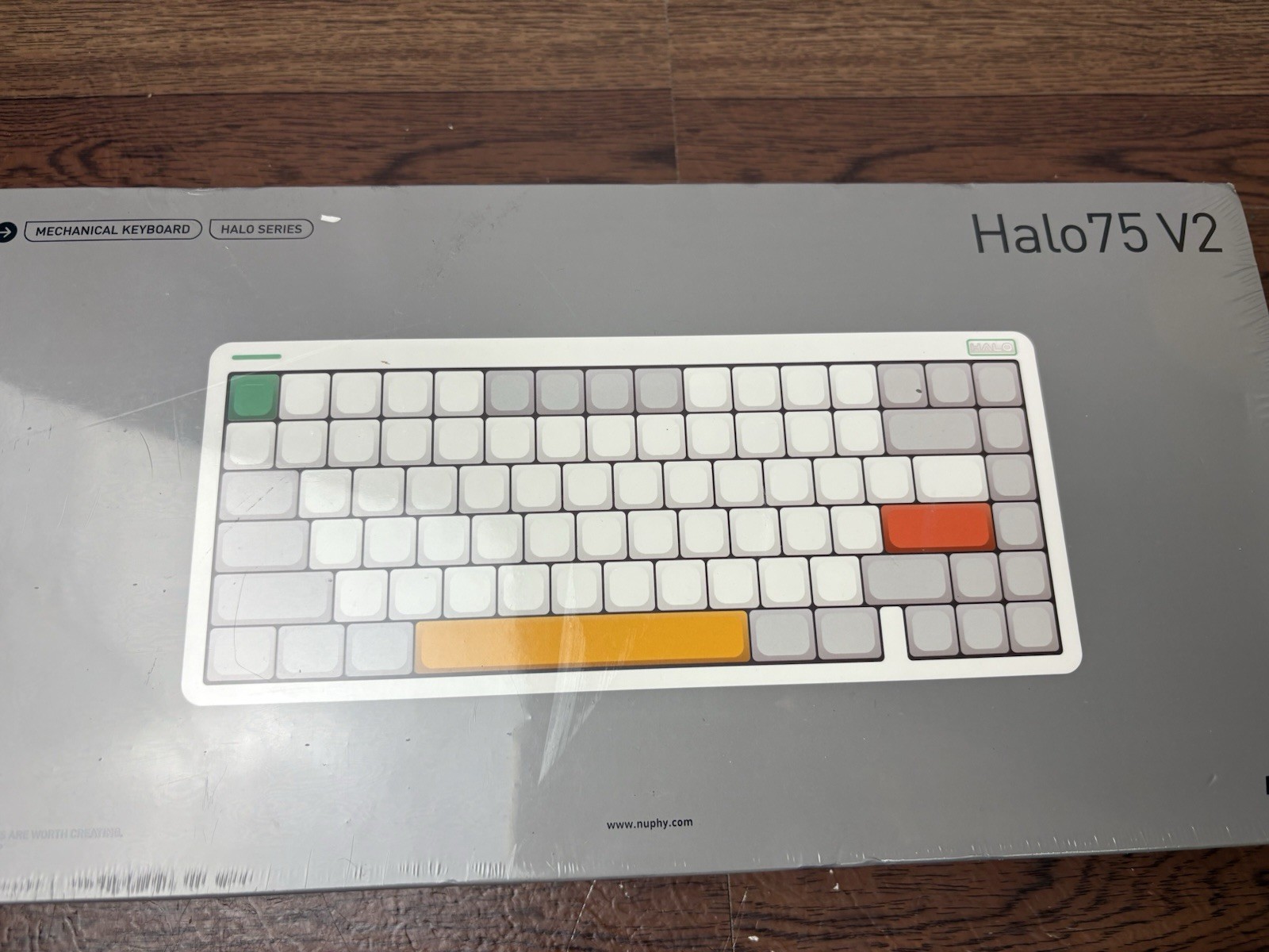 NUPHY Halo75 V2 Halo Series Wireless Mechanical Keyboard White