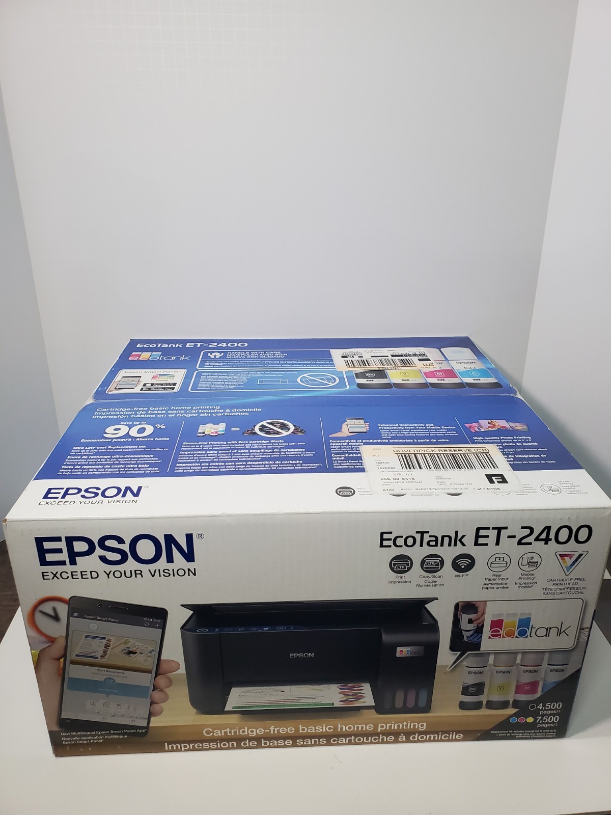 New & Sealed Epson EcoTank ET-2400 All-in-One Supertank Printer Free Shipping