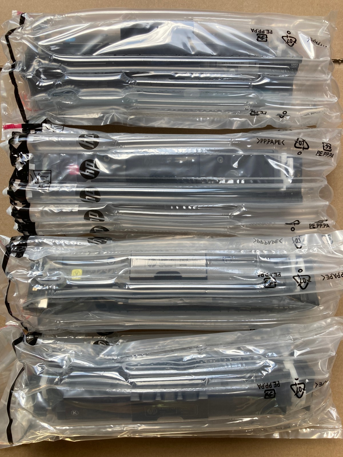 HP 210X Black High Yield, 210A Cyan/Magenta/Yellow Standard Yield Toner Set