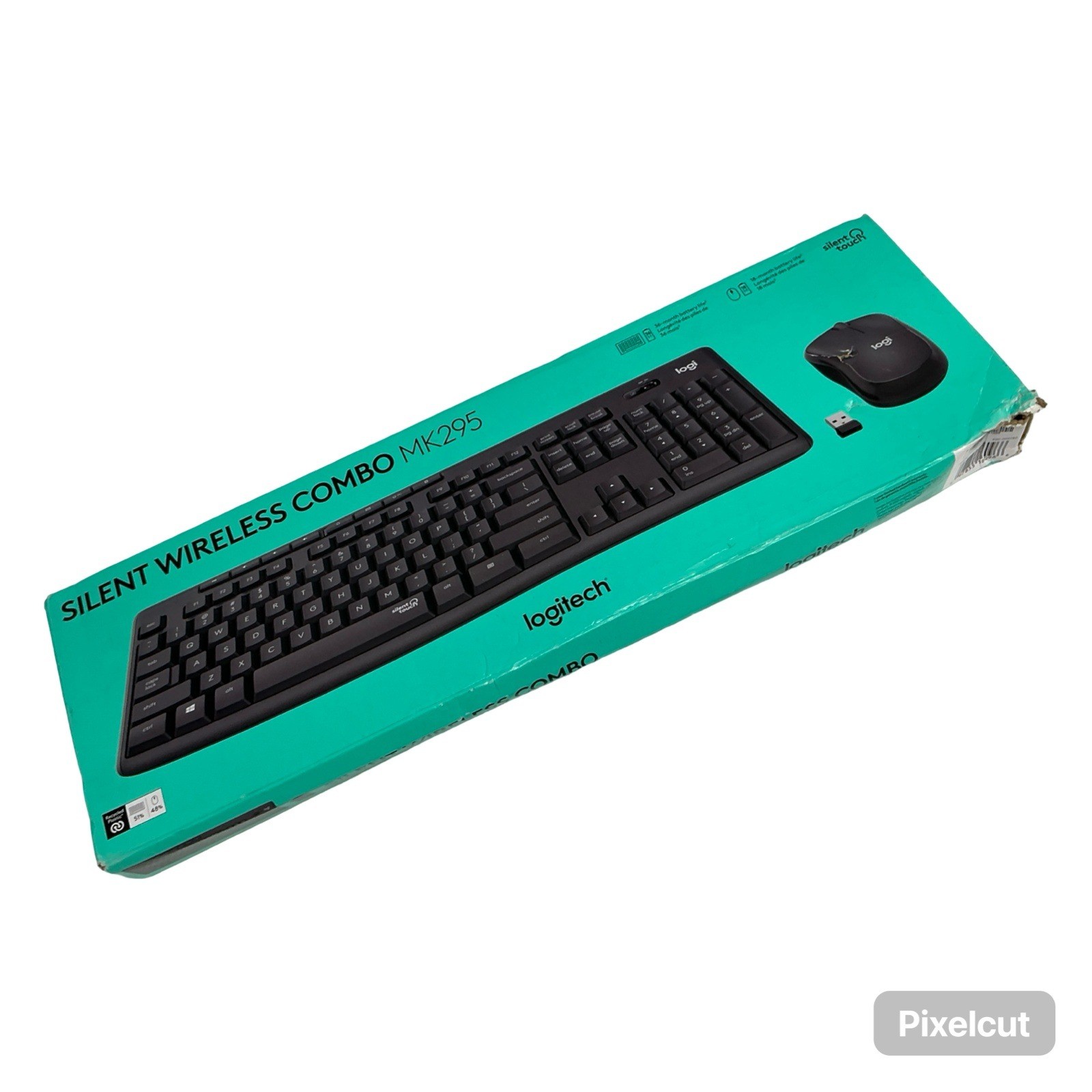 Logitech MK295 Silent Wireless Keyboard and Mouse Combo Graphite Black MK 295