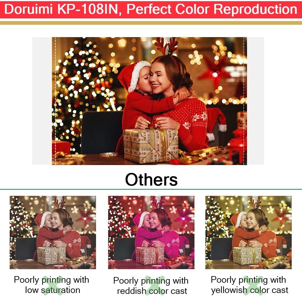 Canon Selphy CP1300 CP1200 4×6 108 shts Color Ink Paper Set KP-108IN Lot