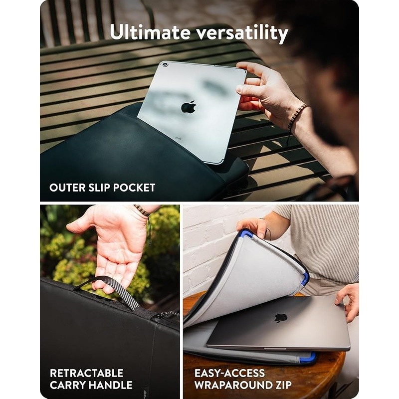 Durable AiroFoam MacBook Sleeve Water Dust Resistant Soft Case Laptops New