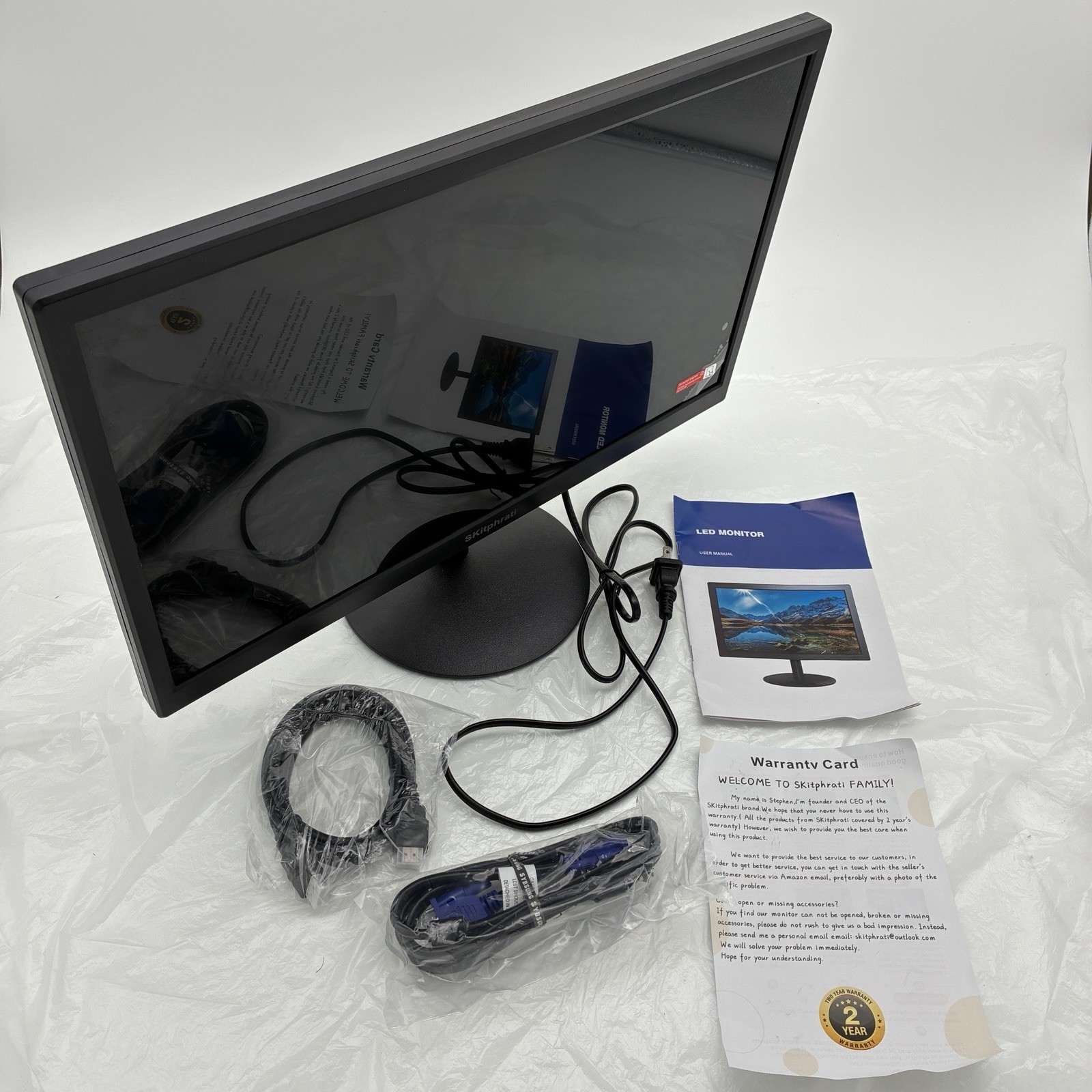 20 inch Monitor 1600×900 75Hz 5MS HDMI Monitor LED VGA SKitphrati