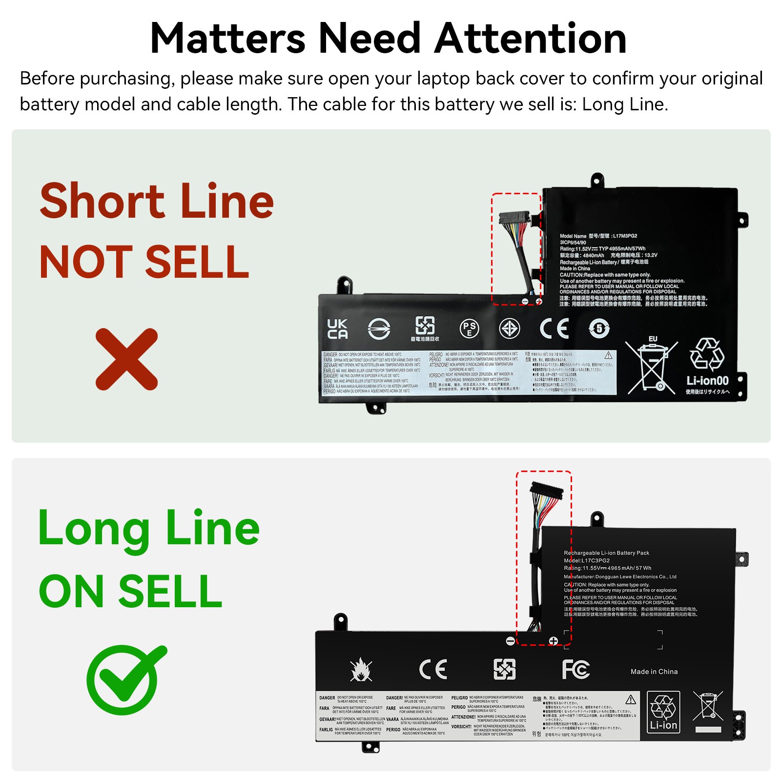 L17M3PG2 Battery for Lenovo Legion Y545 Y540 Y7000-2019 Y540-15IRH Y545-PG0 57WH