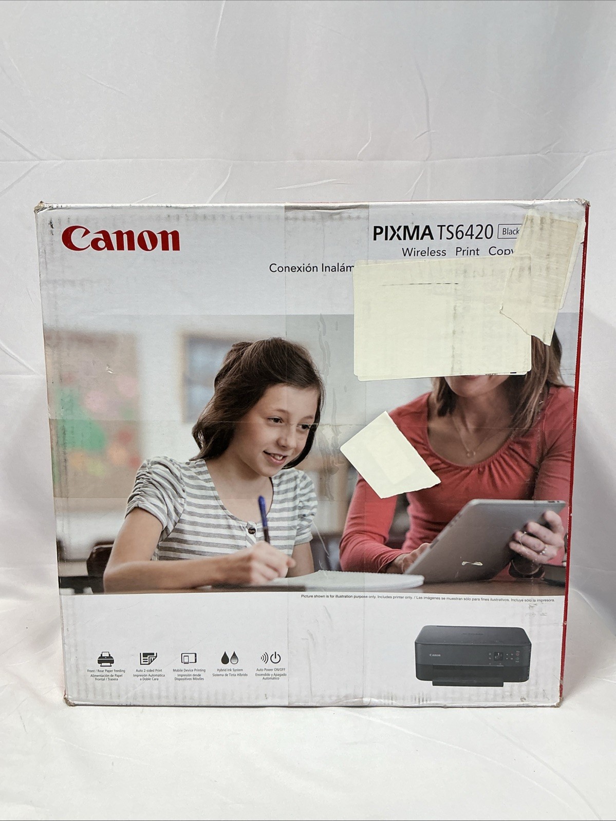 Canon PIXMA TS6420 Color Inkjet All-In-One Printer – Black