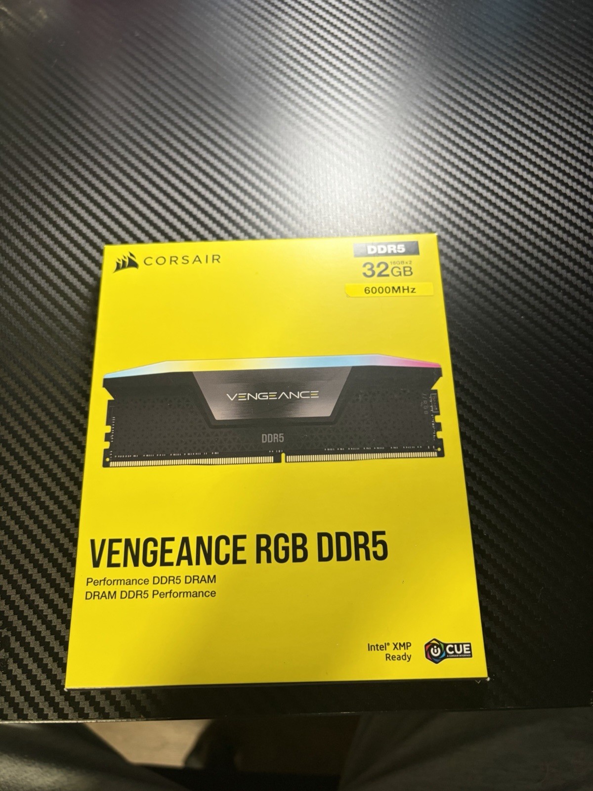 Corsair Vengeance RGB 32GB (2x16GB) DDR5 RAM