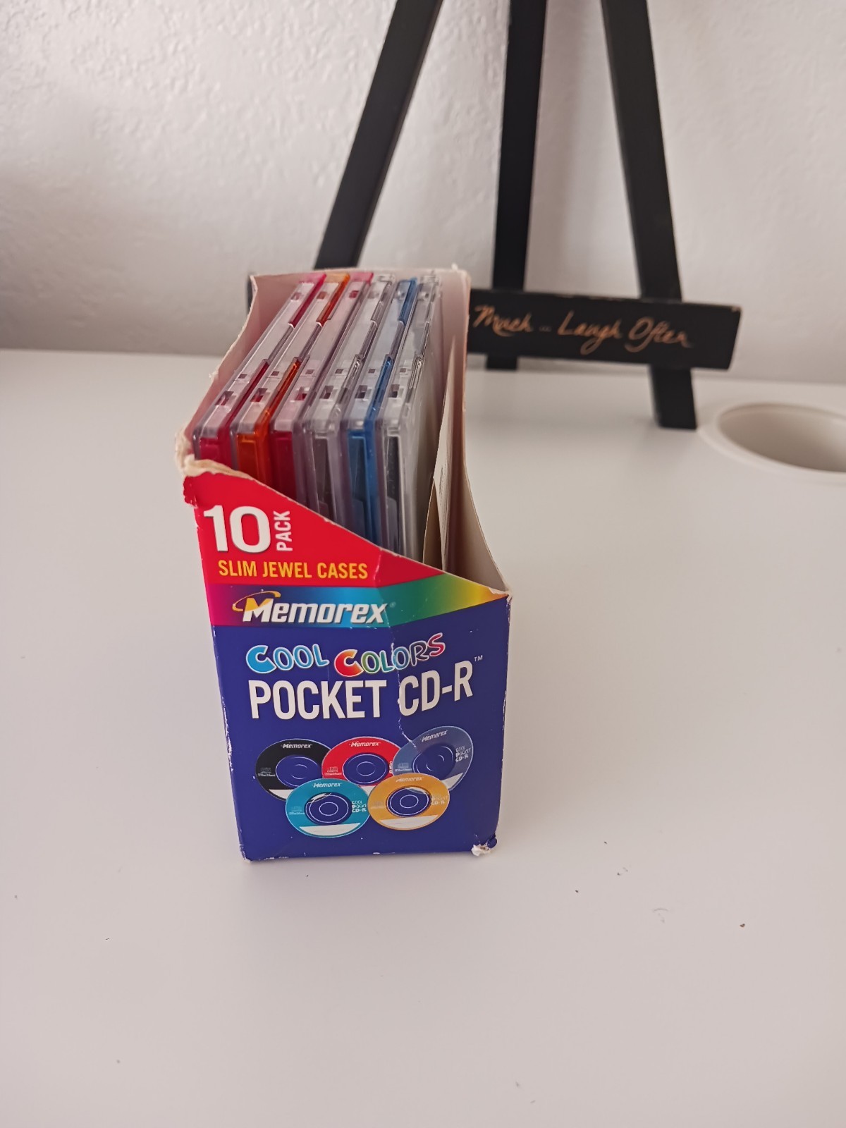 Memorex 6-Pack Cool Colors Pocket CD-R (210MB/24Min./Up To 24x Multi Speed)