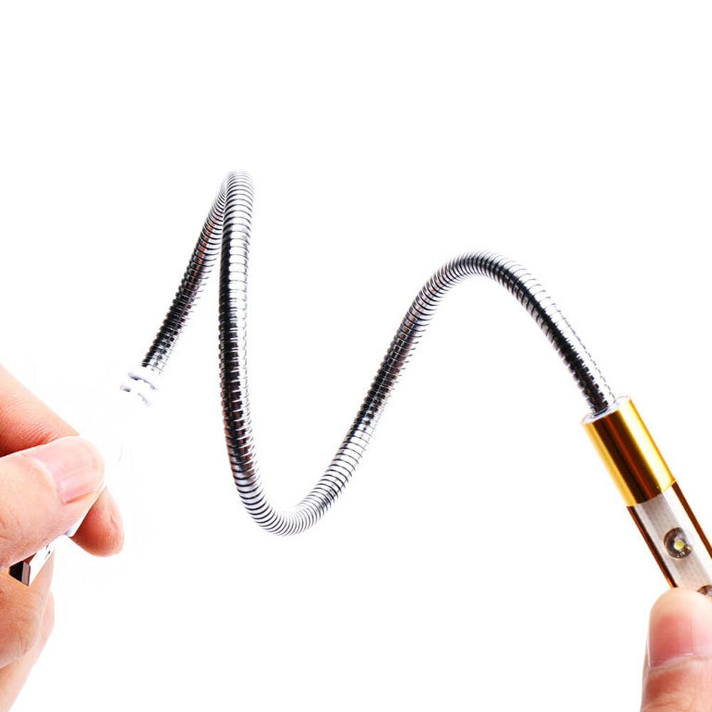 US 2-4 Pack Portable 10-LED USB Light Flexible Lamp Reading Notebook Laptop Plug