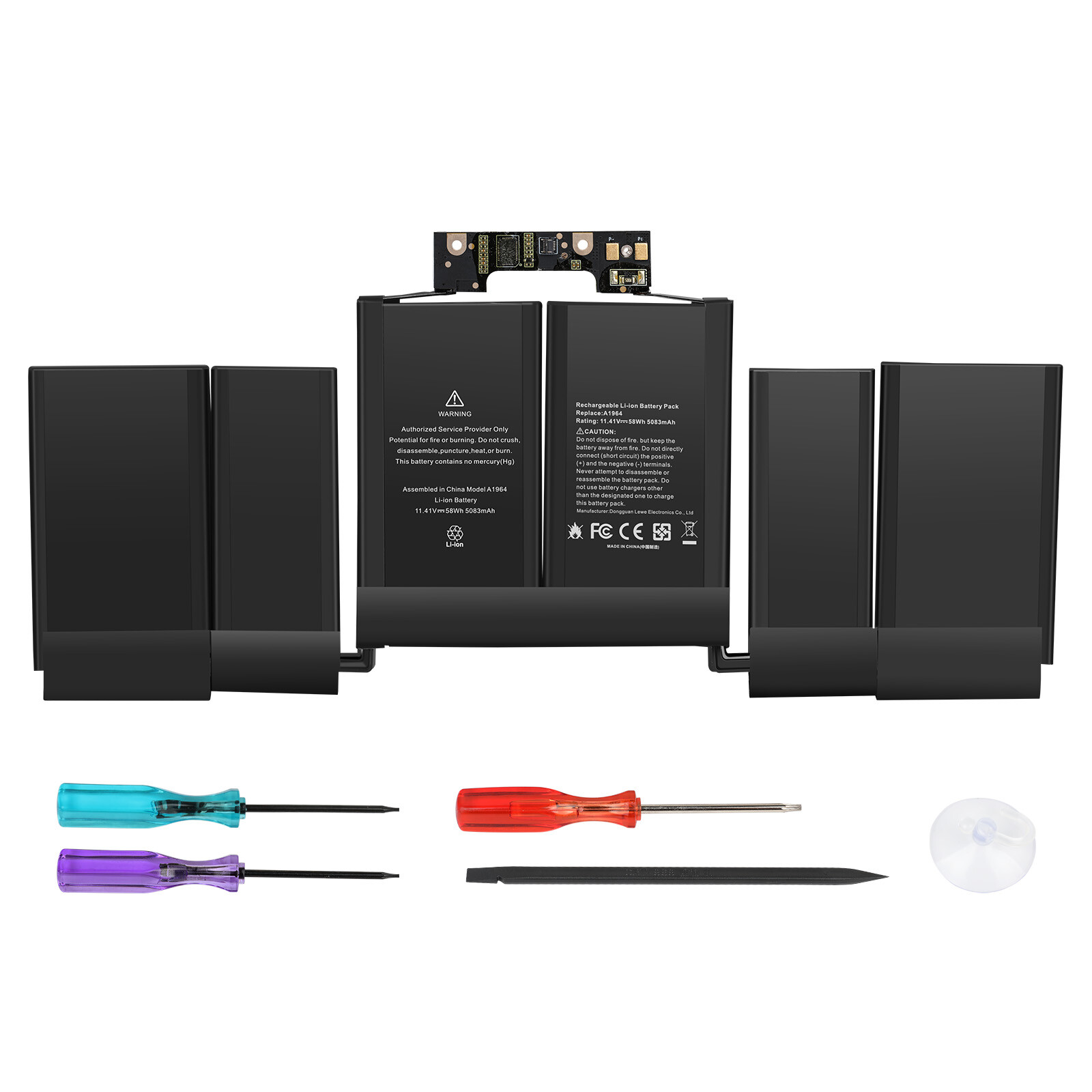A1964 A1989 Battery for MacBook Pro 13 A1989 Laptop Mid 2018 2019 A2251 2020