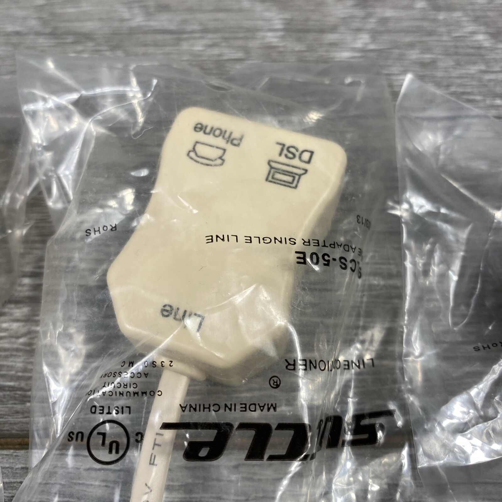 4 Suttle Line Conditioner Single In-Line Adapter Phone DSL Model 900LCS-50E