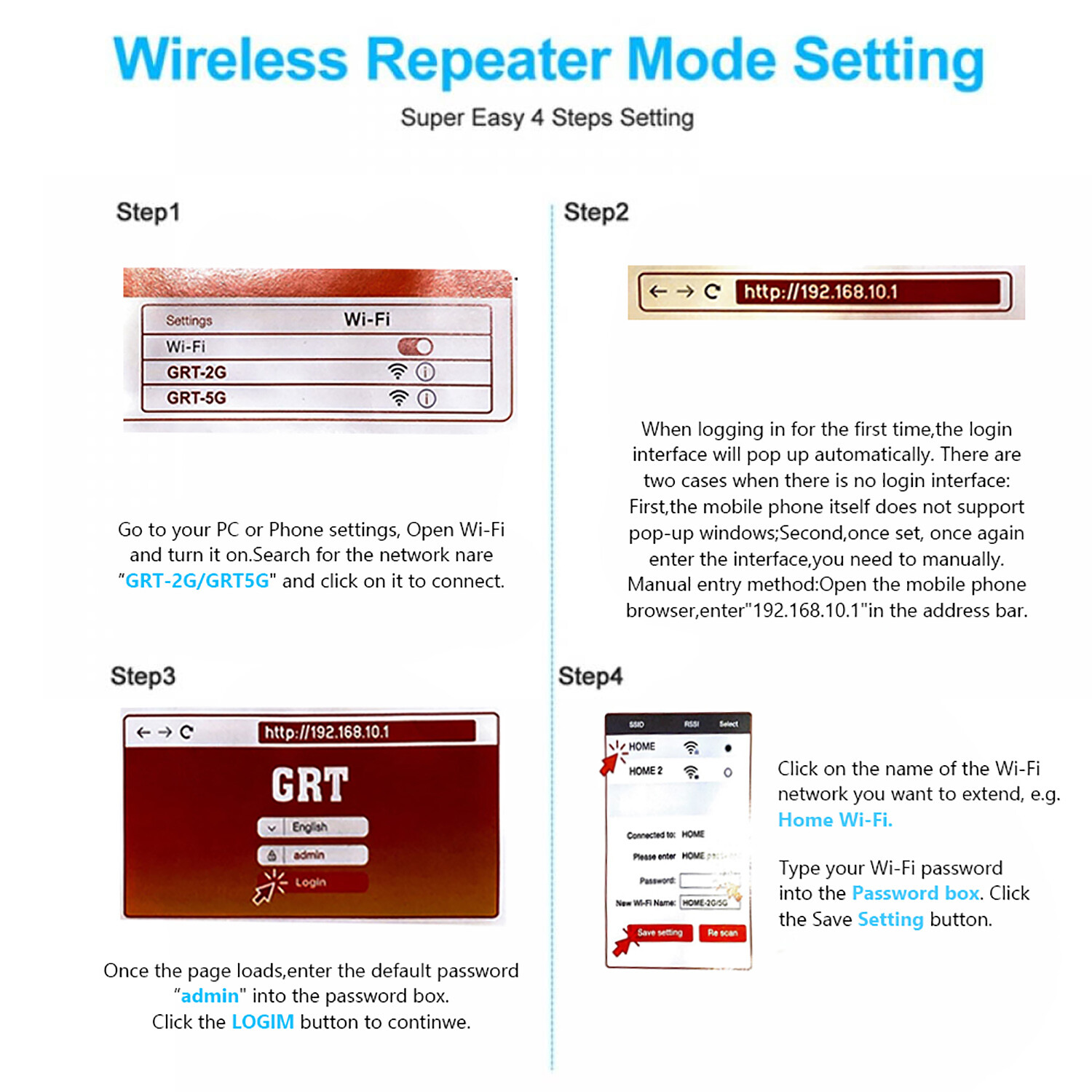 GRT 1200 Mbps booster Extender wireless Wifi repeater 2.4G/5G signal Amplifier