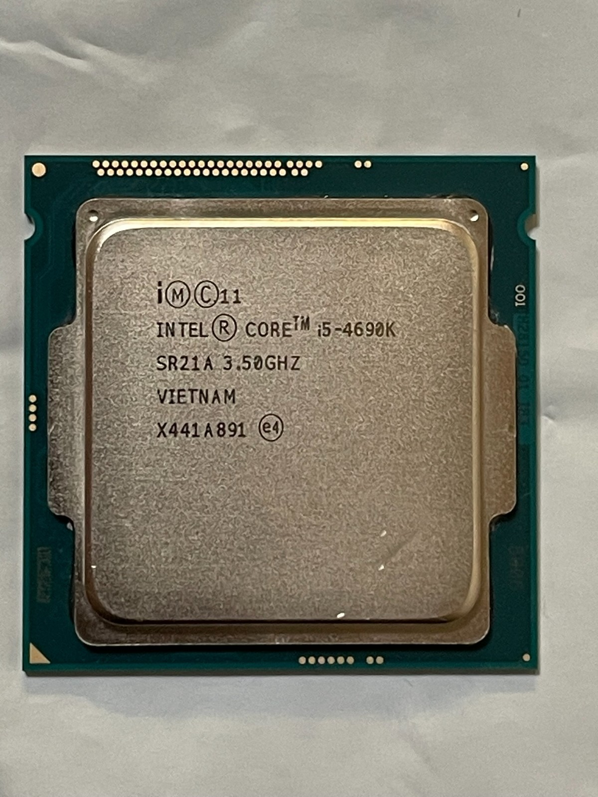 Intel Core i5-4690k SR21A 3.50GHZ VIETNAM X441A Batch #