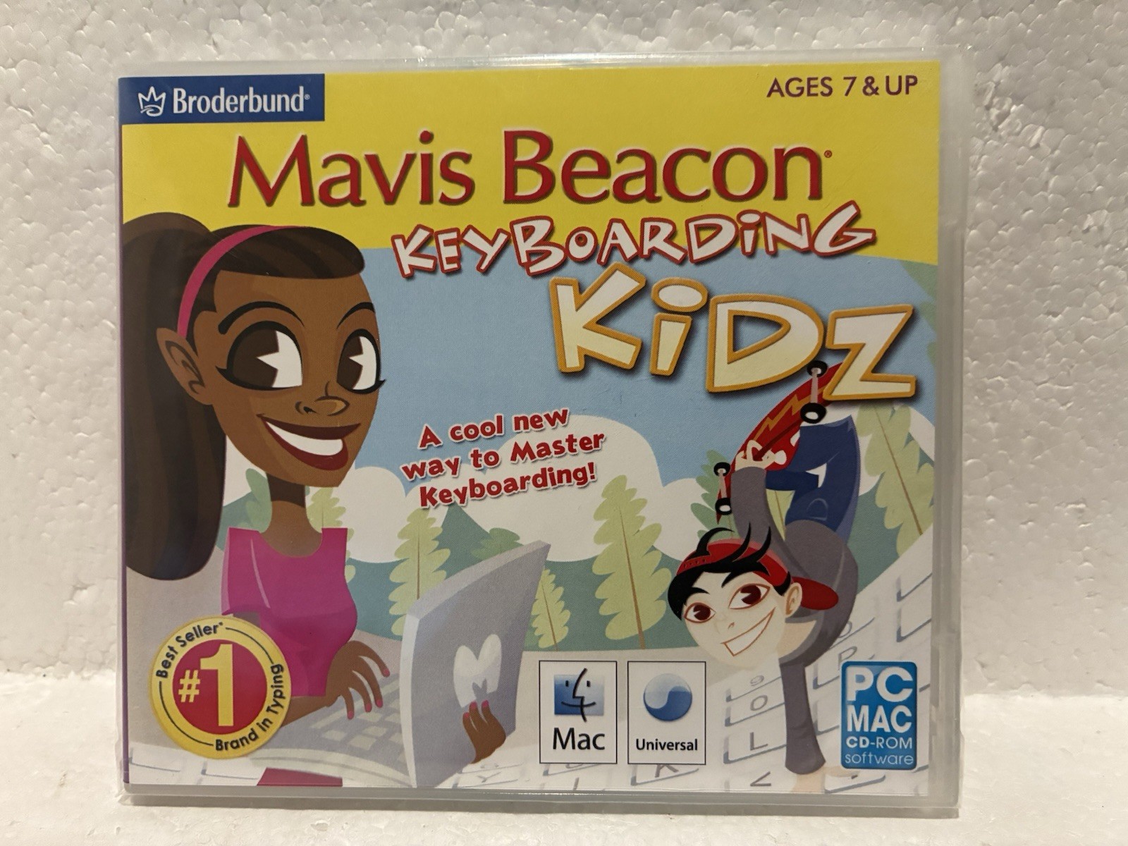 Mavis Beacon Keyboarding Kidz PC/MAC 2010 Release – New Sealed