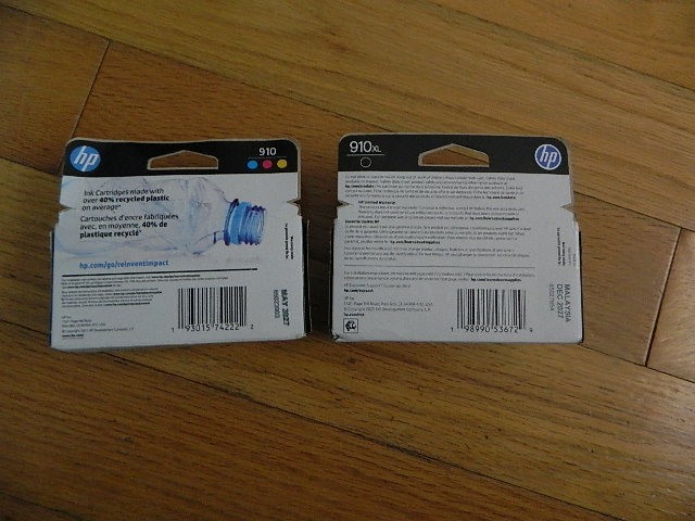 2027 GENUINE SET 4 HP 910XL/910 Cartridges OfficeJet 8020-8028 8035 FACTORY SEAL