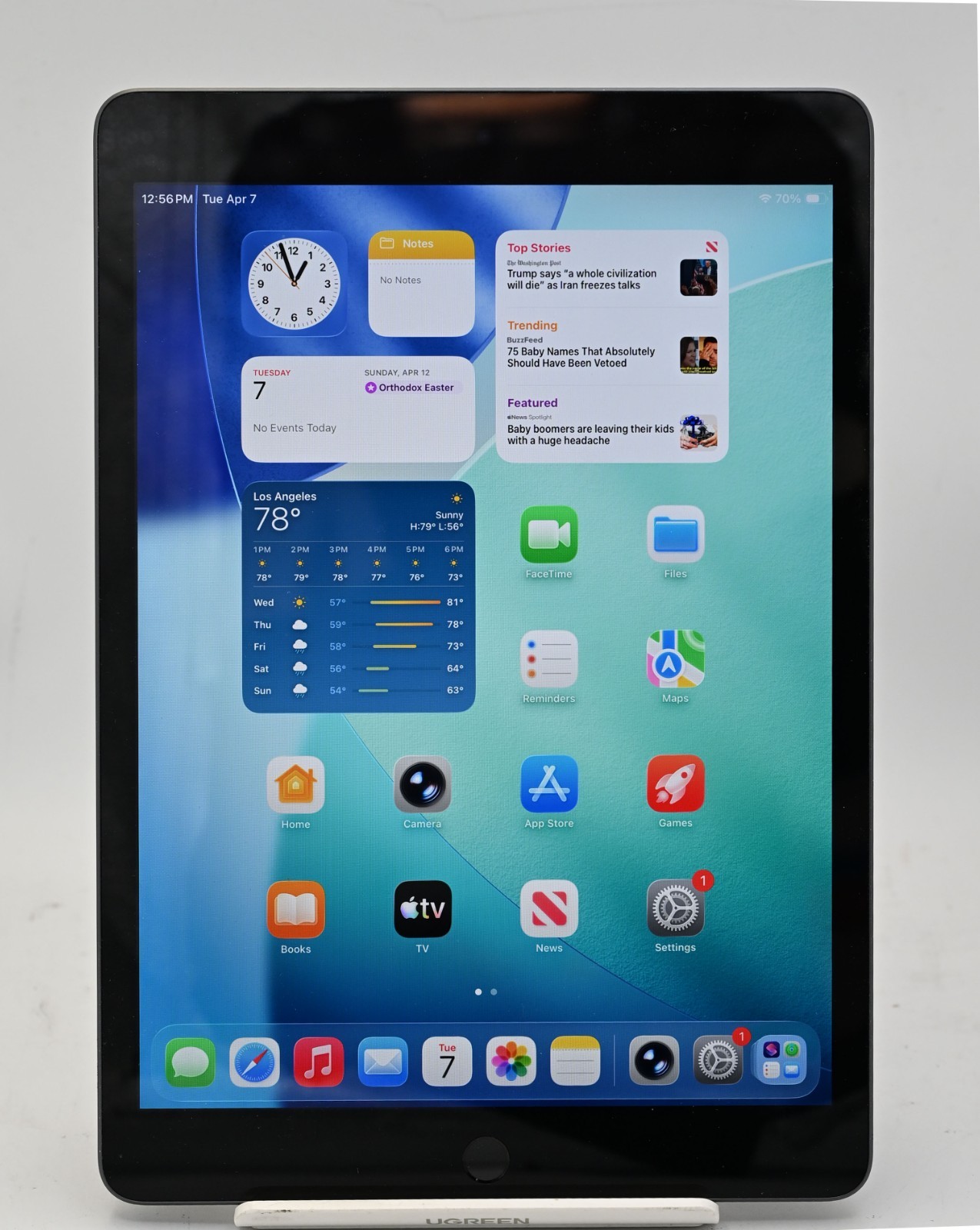 Apple ipad A2606 (MK2K3LL/A) (9th Gen) 64GB