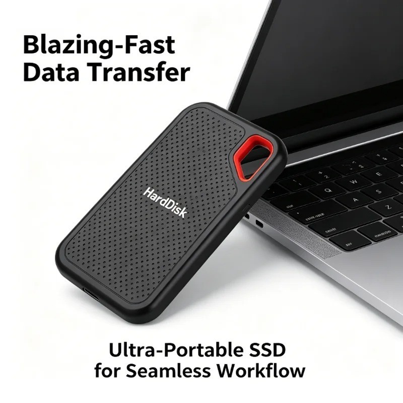 4TB External SSD hard drive & Disk
