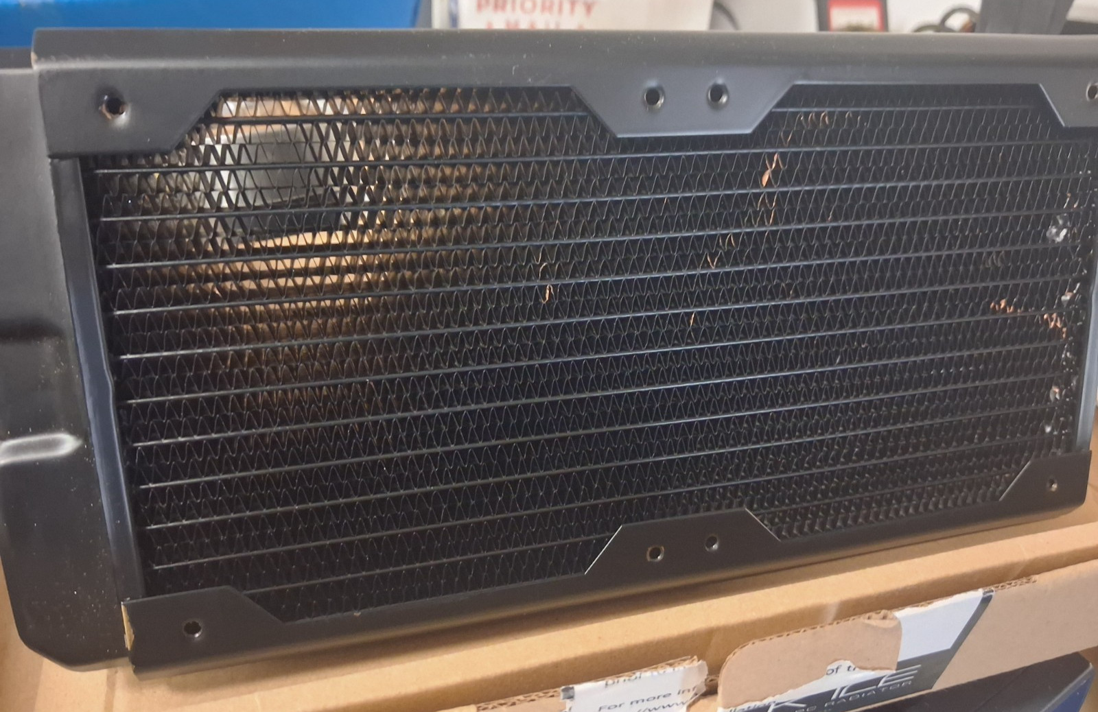 Black Ice Nemesis 240GTS® Ultra Stealth U-Flow Low Profile Radiator Used