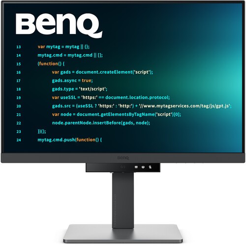 BenQ RD240Q 24.1” WQXGA Monitor 5ms 1000:1, Coding Modes, HDMI & Display Pilot 2