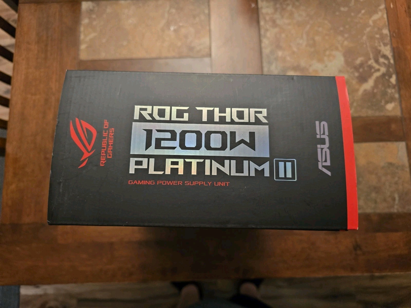 BOX ONLY…ASUS ROG Thor 1200W Platinum II ROG-THOR-1200P2-GAMING