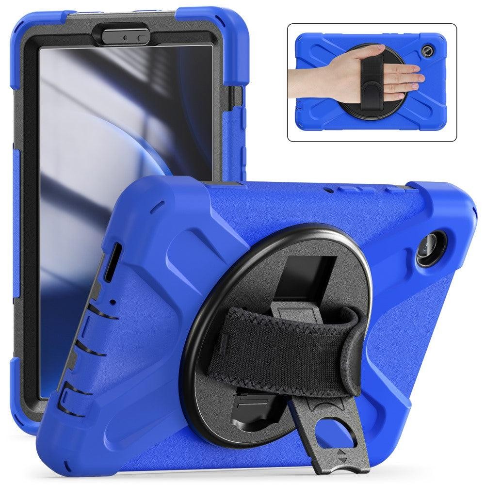for Galaxy Tab A9+ 11 Case / Samsung Tab A11 Plus 11 cover PC+Silicone – Black