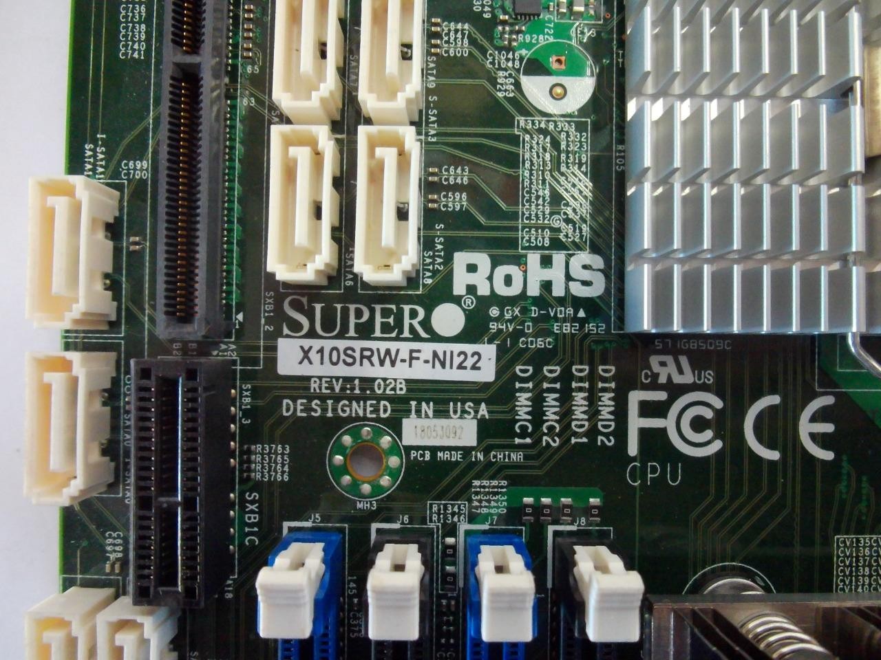 Supermicro X10SRW-F LGA2011-3 Socket Server Motherboard No RAM No CPU