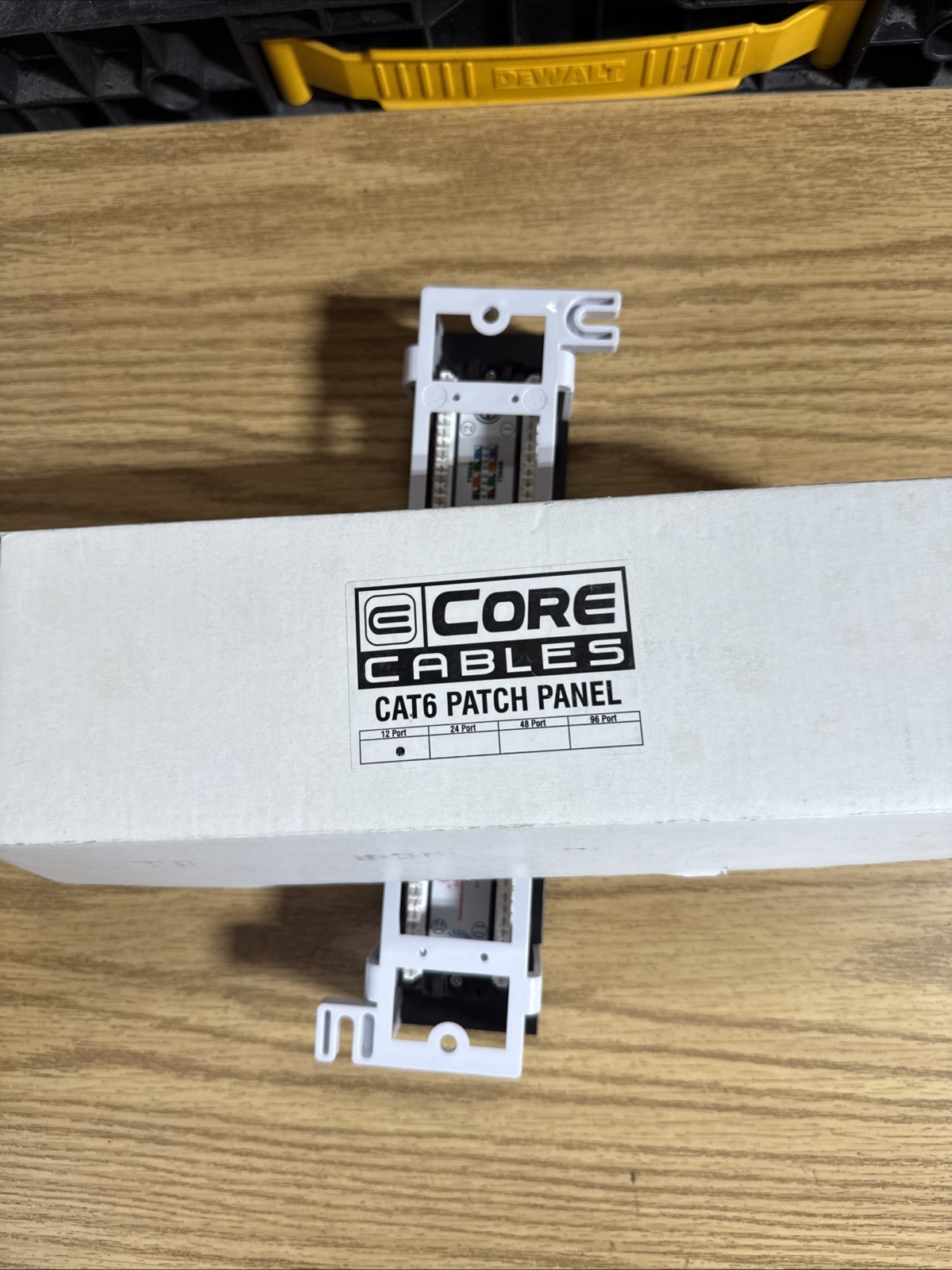 Cable Matters 12 port CAT6 Universal Patch Panel Wall-Mountable