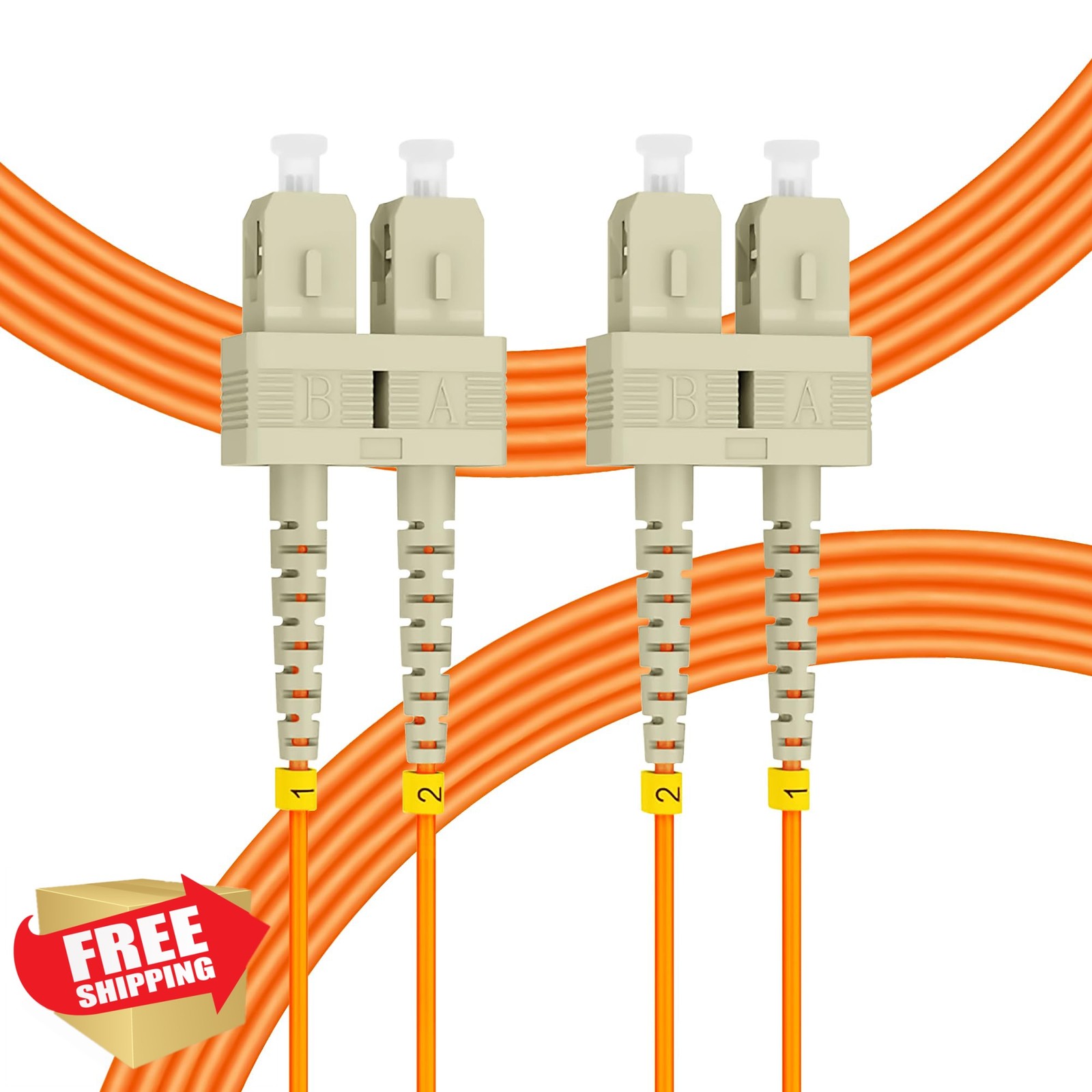 NewYork Cables OM1 SC to SC Fiber Optic 5 Meter