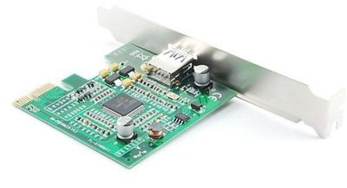 Single Port USB 3.0 SuperSpeed 5Gbps PCI Express Controller Card, USB3-PE01