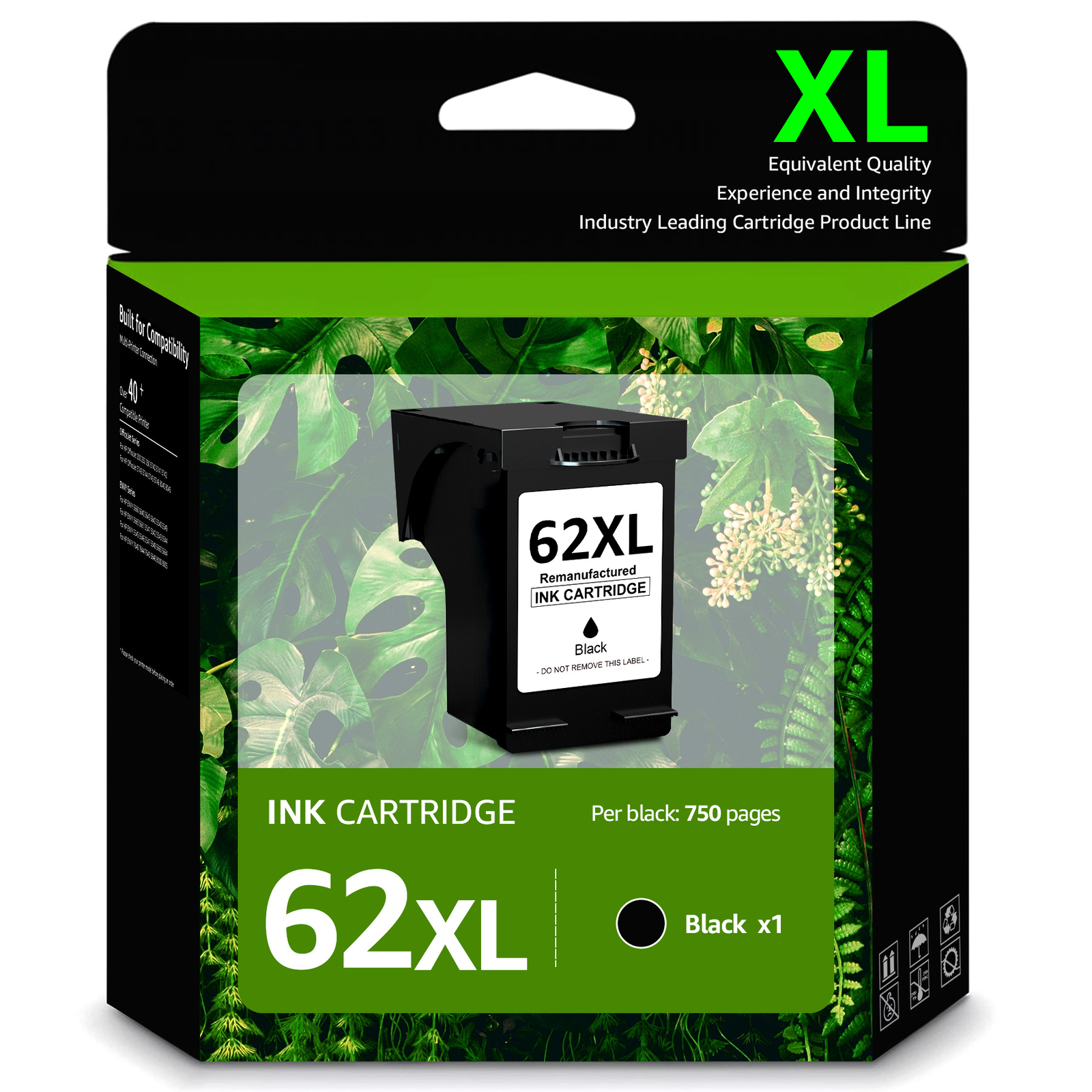 Black /Tri-color Ink Cartridge For HP 62 62XL ENVY 5547 5646 5640 Officejet 5740