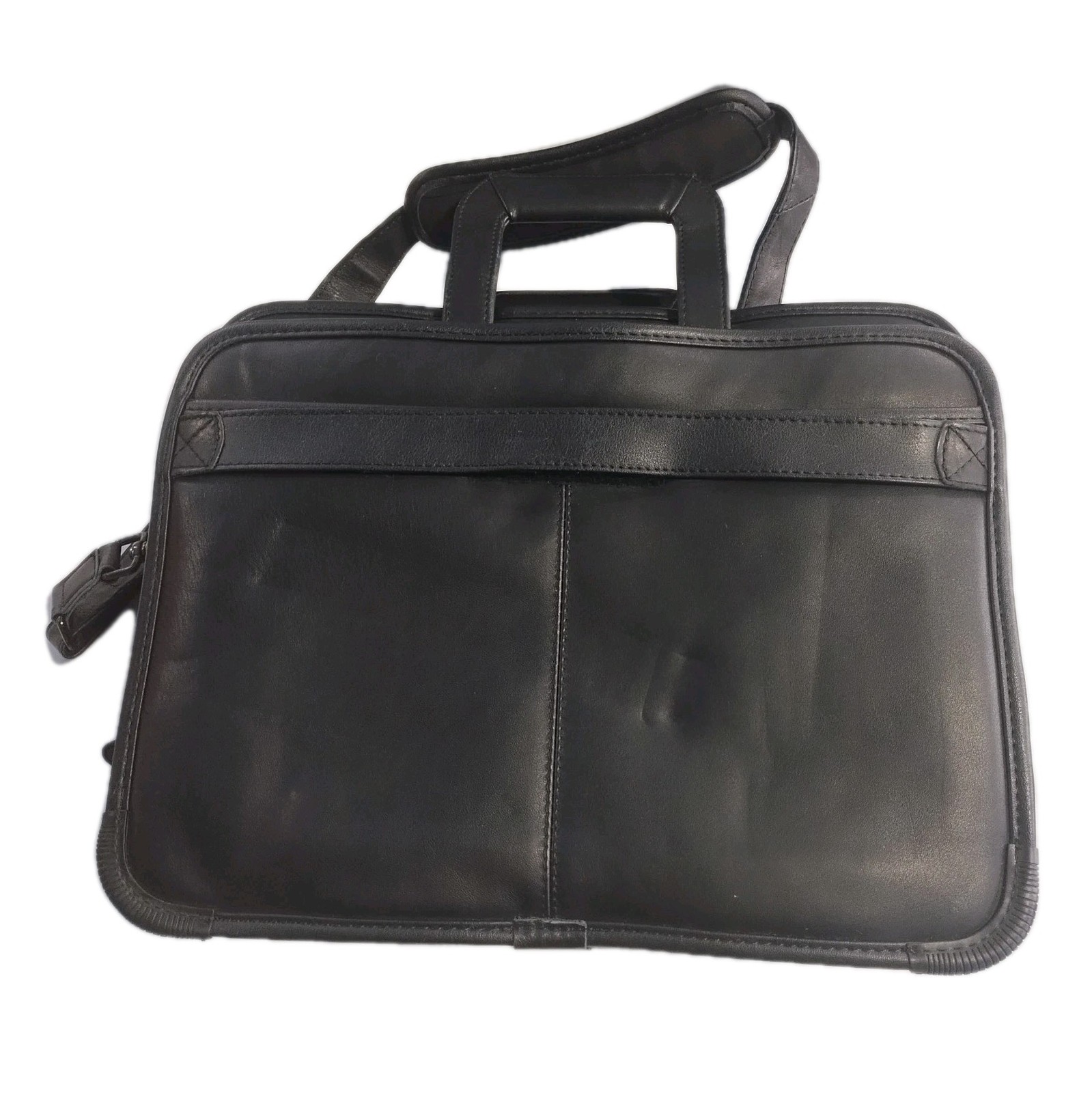 Dell Laptop Computer Shoulder Bag Padded Carry Travel Case Storage Organizer Blk