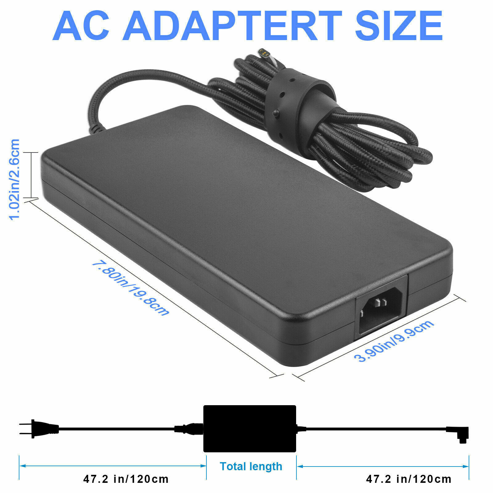 230W Power Adapter Charger for Razer Blade 15 Notebook Laptop Since 2014-2021