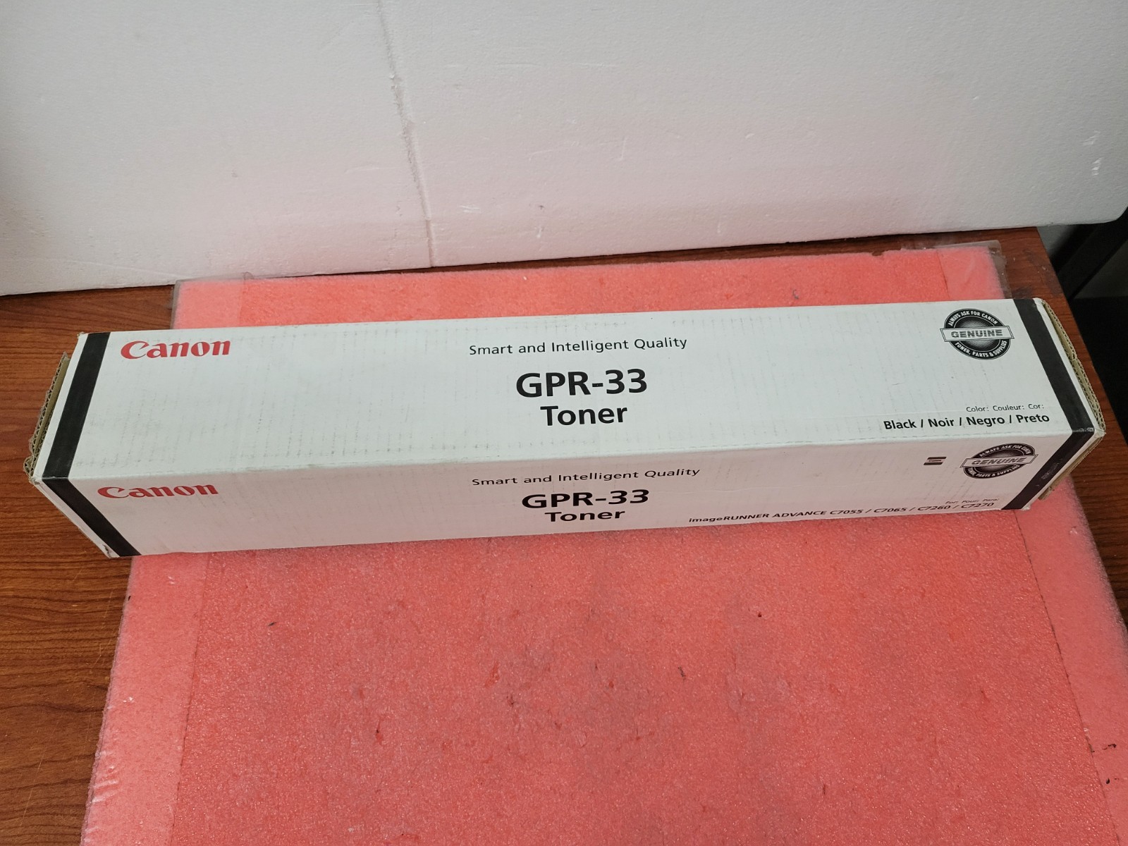 Genuine Canon GPR-33 Black Toner Cartridge OEM *NEW* | T202DS